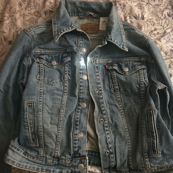 Levi's Blue Denim Jacket - Picture 1 of 2